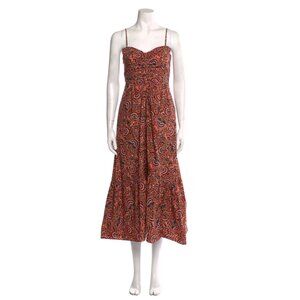 ALC Floral Print Midi Dress